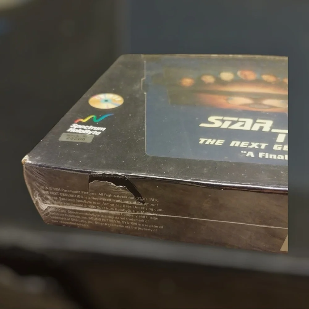 Star Trek: The Next Generation “A Final Unity”Collector's Edition-PC 1994🔥NEW🔥